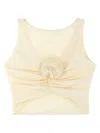 Magda Butrym Swim Bra 03 Bikini Top In White