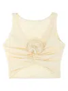 Magda Butrym Swim Bra 03 Bikini Top In White