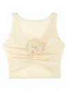 Magda Butrym Swim Bra 03 Bikini Top In White