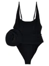 Magda Butrym One-piece Swimsuit With Applied Flower