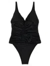 Magda Butrym Swimsuit 02 One-piece Swimsuit In Black