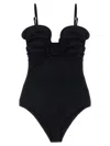Magda Butrym Swimsuit 07 One-piece Swimsuit In Black