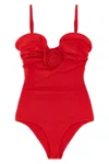 Magda Butrym 'swimsuit 07' One-piece Swimsuit In Red