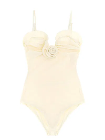 Magda Butrym Swimsuit 07 One-piece Swimsuit In Pink