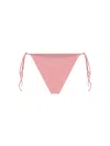 Magda Butrym Pink Self-tie Bikini Bottoms In Pink