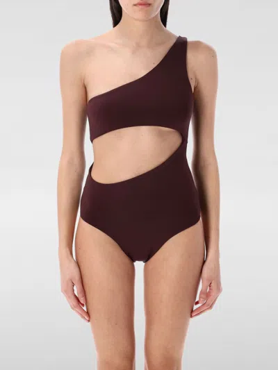 MAGDA BUTRYM SWIMSUIT MAGDA BUTRYM WOMAN COLOR BROWN,G95832032