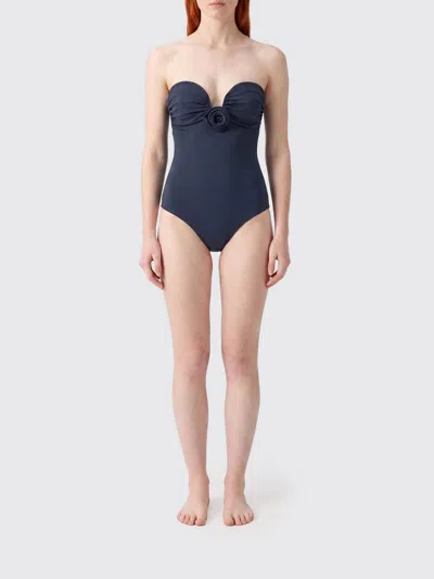 Magda Butrym Swimsuit  Woman Color Grey In Black