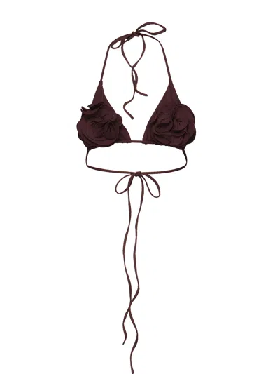 Magda Butrym Swimsuit With Flower Applications