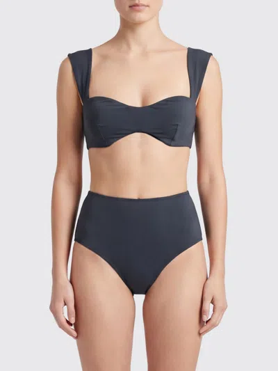 Magda Butrym Swimsuit Woman Color Grey In Blue