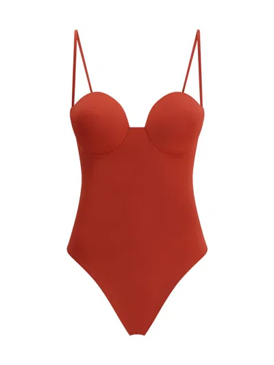 Magda Butrym Swimwear In Orange