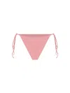 Magda Butrym Pink Self-tie Bikini Bottoms In Pink