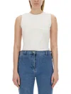 Magda Butrym T-shirt Crochet Bra