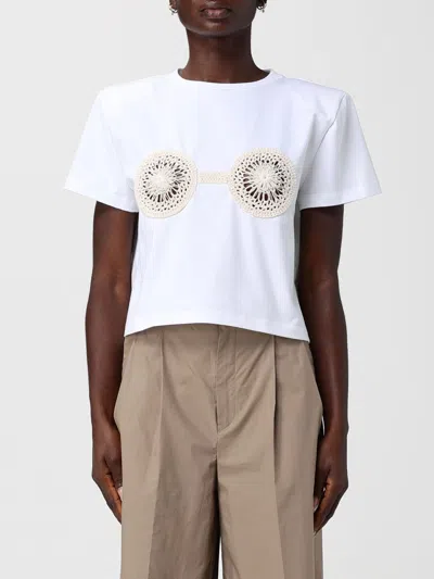Magda Butrym Tシャツ  レディース カラー ホワイト In White