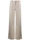 Magda Butrym Tailored Wide-leg Cashmere Trousers In Neutrals