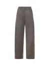 Magda Butrym Tailored Wool Trousers In Gray