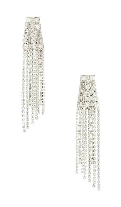 Magda Butrym Tassel Earrings In Silver
