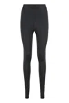 Magda Butrym Technical Fabric Leggings In Black