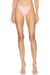 Magda Butrym Tie Side Bikini Bottom In Pink
