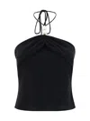 Magda Butrym Halterneck Crop Top