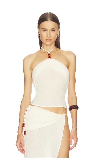 Magda Butrym Top In White