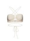 Magda Butrym Top Bikini A Fascia In Neutral