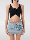 Magda Butrym Swim Bra Floral Embellishment In Black