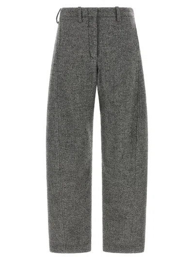 Magda Butrym Trousers In Gray