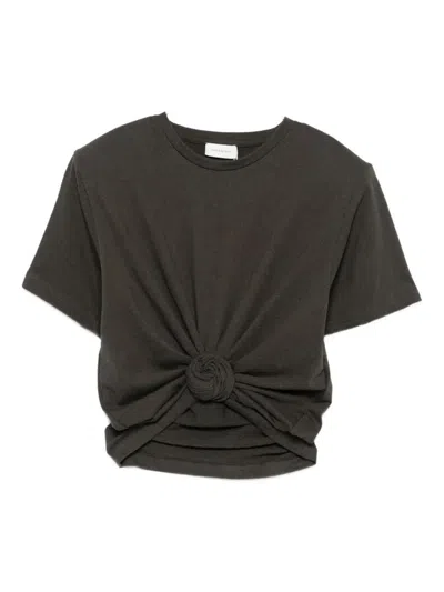 Magda Butrym Short-sleeved T-shirt In Black