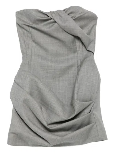 MAGDA BUTRYM TWISTED DRAPED DRESS