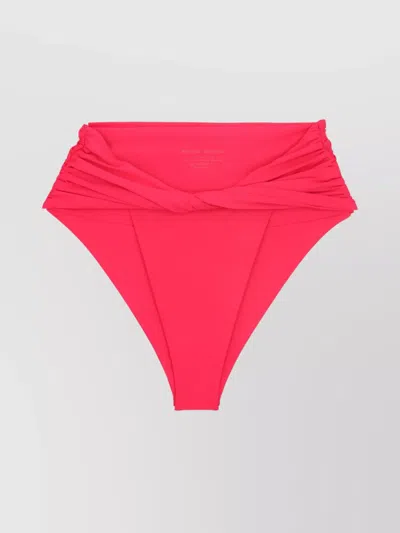 MAGDA BUTRYM TWISTED HIGH-WAISTED BIKINI BRIEFS