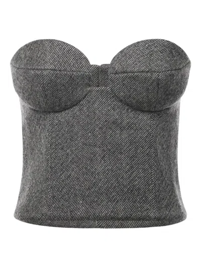 MAGDA BUTRYM UNDERWIRED STRAPLESS TOP