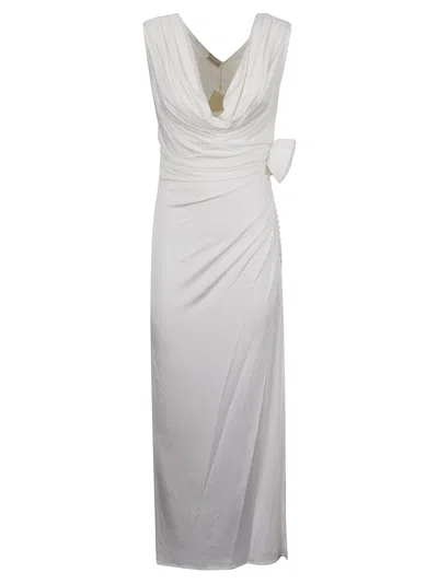 Magda Butrym Sleeveless Dress In White