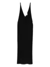 Magda Butrym V-neck Maxi Dress In Black