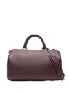 Magda Butrym Varsovia Leather Duffel Bag In Purple