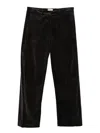 Magda Butrym Velvet Trousers In Black