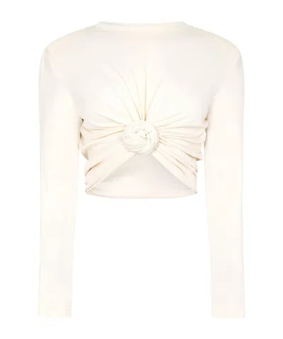 Magda Butrym Versatile Long-sleeve Shirt In White
