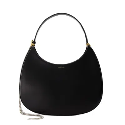 MAGDA BUTRYM MAGDA BUTRYM LARGE VESNA HOBO BAG - LEATHER - BLACK
