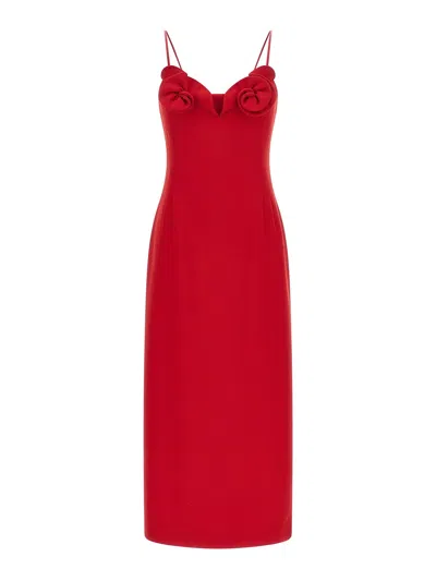 Magda Butrym Vestido De Noche - Rojo
