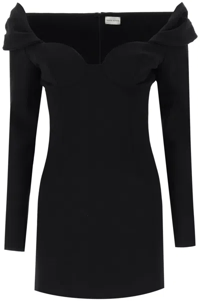 Magda Butrym Virgin Wool Dress In Black