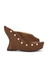 Magda Butrym Wedge Sandal In Multi