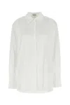 MAGDA BUTRYM MAGDA BUTRYM WHITE POPLIN OVERSIZE SHIRT