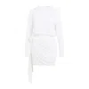 MAGDA BUTRYM WHITE VISCOSE DRESS