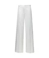 Magda Butrym Wide-leg Casual Pants In White