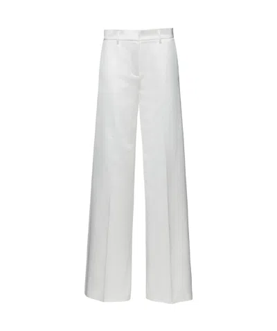 Magda Butrym Wide-leg Casual Pants In White