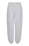 Magda Butrym Wide Leg Cotton Pants In Grey