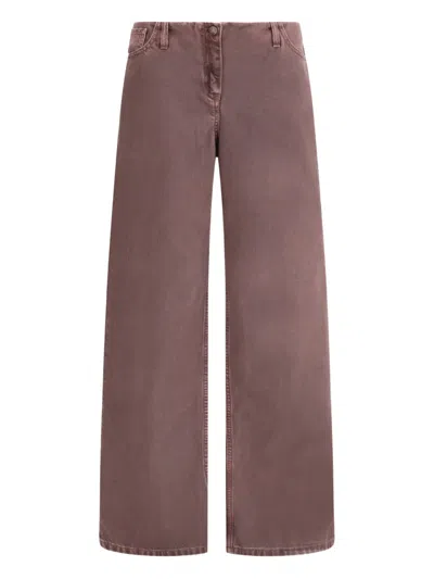 MAGDA BUTRYM WIDE-LEG DENIM TROUSERS