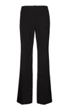 Magda Butrym Wide-legged Silk-wool Trousers In Black