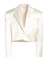 Magda Butrym Short Suit Jacket In White