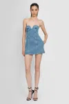 Magda Butrym Abito Denim Senza Spalline In Blue