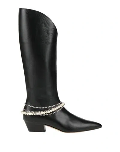Magda Butrym Woman Boot Black Size 6 Leather